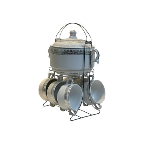 طقم شوربة سيراميك 7 قطع