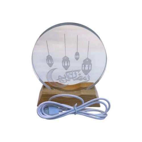 لمبة ليد رمضان زجاج