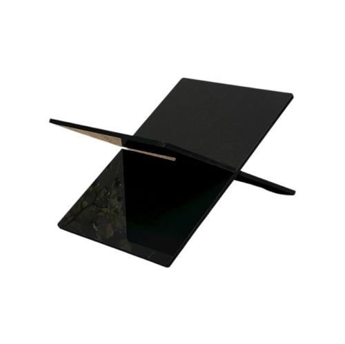 حامل كتب إكريليك أسود