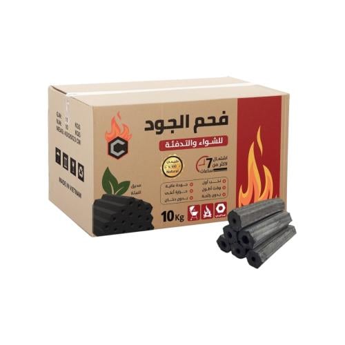 فحم الشواء و التدفئة الجود 10 ك
