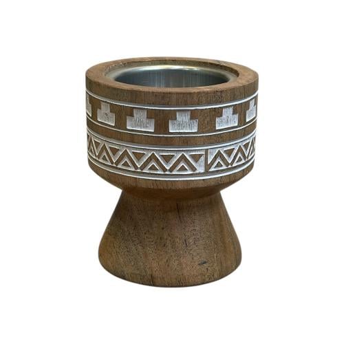 مبخرة خشبية نقشة تراثية نحت