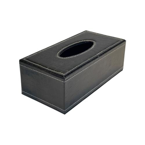 علب مناديل جلد