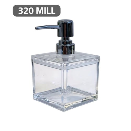 موزع صابون شفاف اكريلك