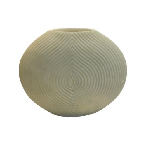 فازة ورد دائريه بولي مخططة