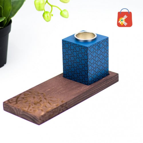 طقم مبخرة مع طوفرية خشب