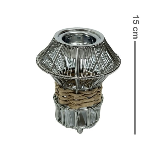 مبخرة معدنية لون ذهبي