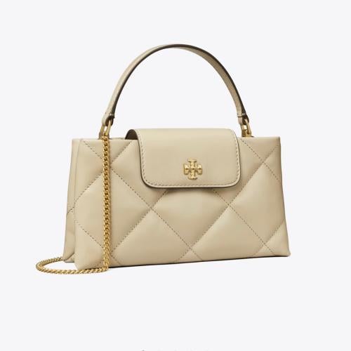 KIRA DIAMOND QUILT TOP-HANDLE BAG