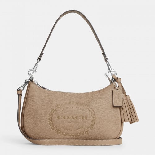 Teri Shoulder Bag With Coach Heritage