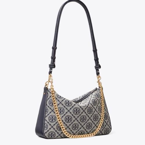 T MONOGRAM SMALL PERRY SHOULDER BAG