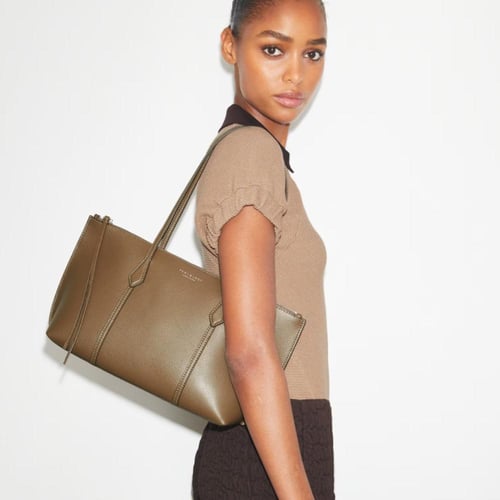 SMALL PERRY ZIP TOTE