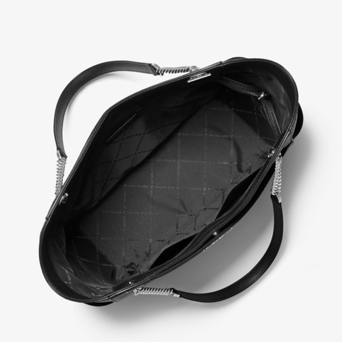 Jet Set Large Logo Shoulder Bag