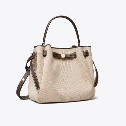 ROMY CANVAS BUCKET BAG