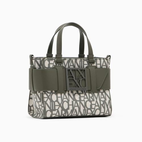 SHOPPING BAG WITH MONOGRAM