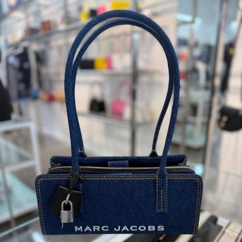 Bold Satchel Dark Denim