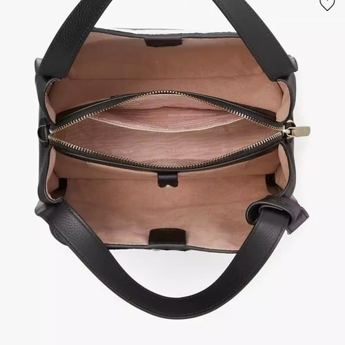 Knott Plaid Stitched Medium Crossbody Tote