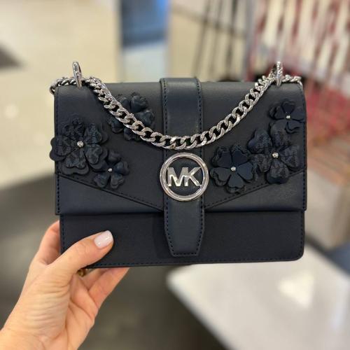 Greenwich Small Floral Embellished Crossbody Bag