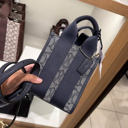 Smith Mini Tote Bag In Signature Jacquard