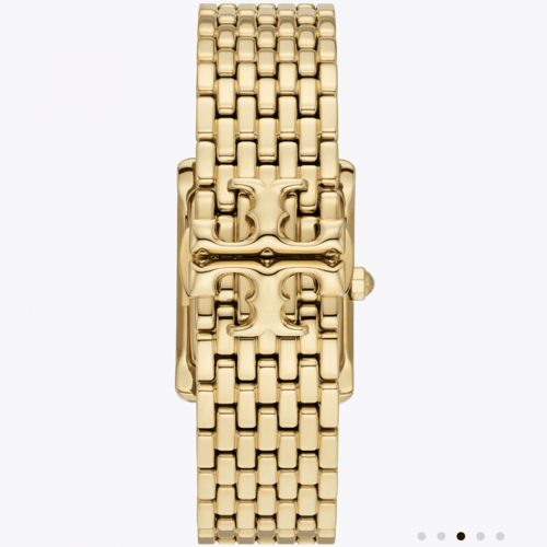 ELEANOR WATCH, GOLD-TONE STAINLESS STEEL