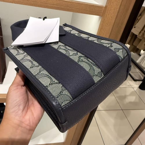 Smith Mini Tote Bag In Signature Jacquard