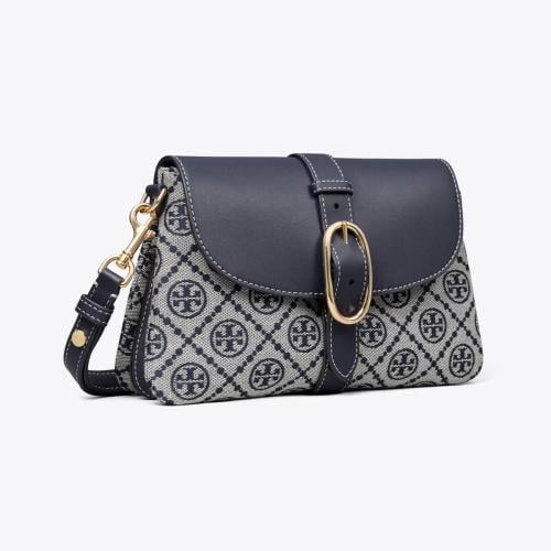 T MONOGRAM SOFT SMALL SHOULDER BAG