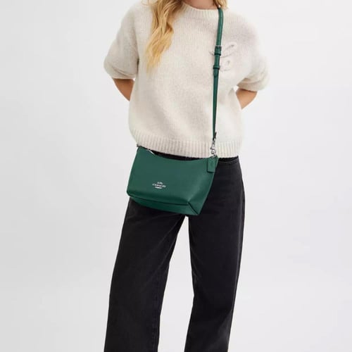 Zip Top Shoulder Bag