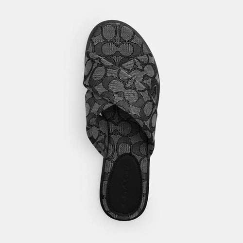 Link Criss Cross Slide In Signature Jacquard