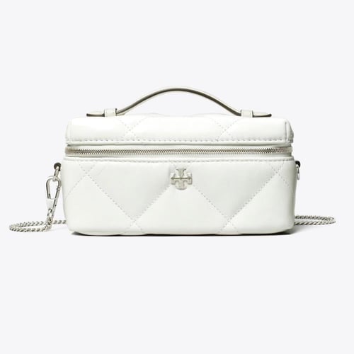 KIRA DIAMOND QUILT DISTRESSED CHARM VANITY CASE