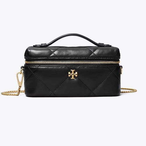 KIRA DIAMOND QUILT EAST-WEST VANITY CASE