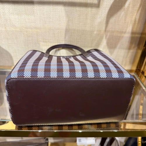 Blake Plaid Small Tote