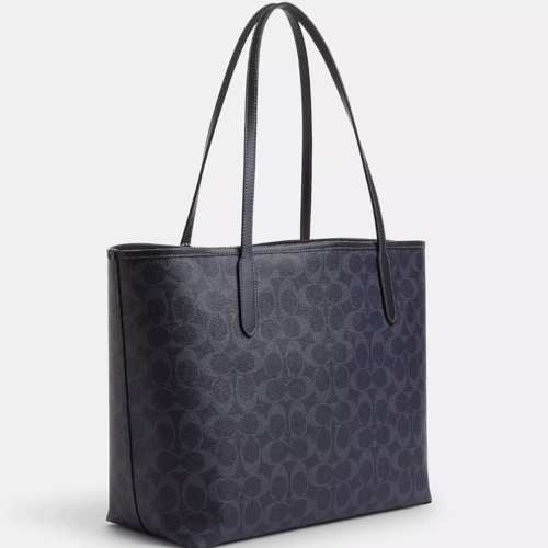 City Tote In Signature Canvas