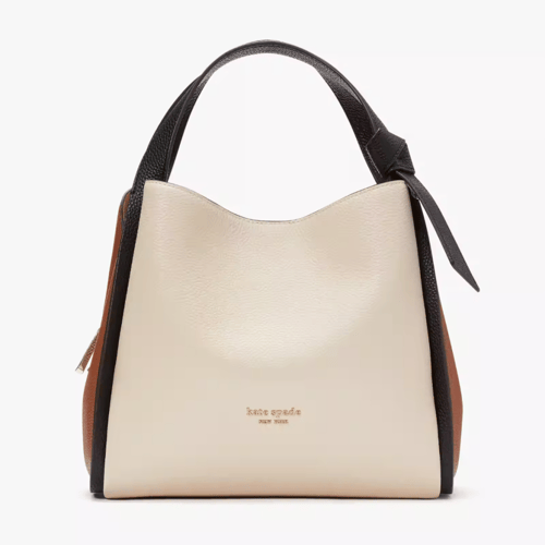 Knott Colorblocked Medium Crossbody Tote