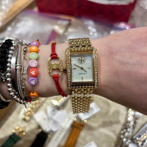 ELEANOR WATCH, GOLD-TONE STAINLESS STEEL