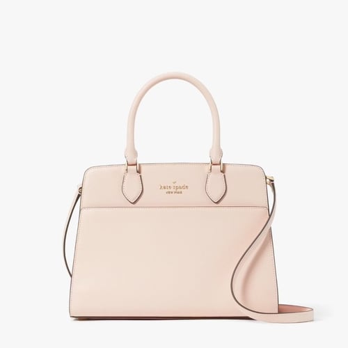 Madison Saffiano Leather Medium Satchel