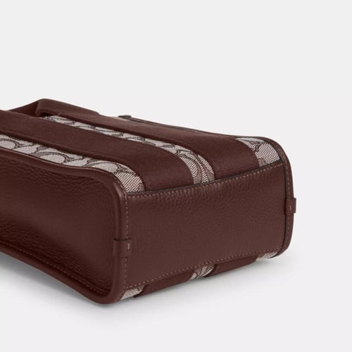 Smith Mini Tote Bag In Signature Jacquard