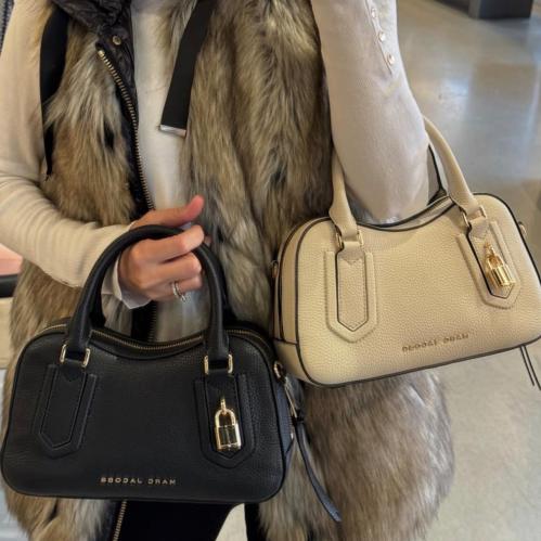 Drifter Small Satchel Pebbled Leather