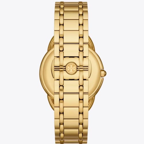 MILLER WATCH, GOLD-TONE STAINLESS STEEL