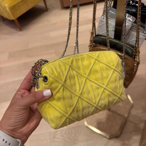 FLEMING DENIM SOFT CROSSBODY BAG
