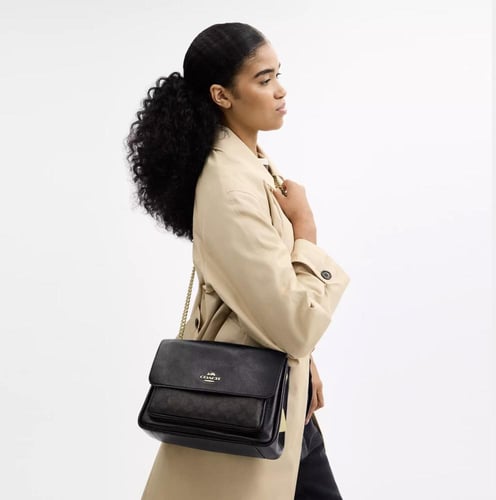 Elodie Crossbody Bag In Signature Canvas