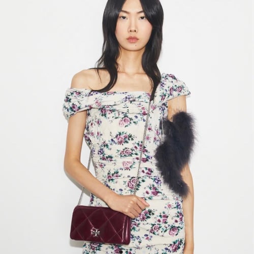 KIRA DIAMOND QUILT DISTRESSED CROSSBODY