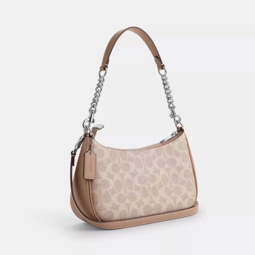 Teri Shoulder Bag In Signature Canvas