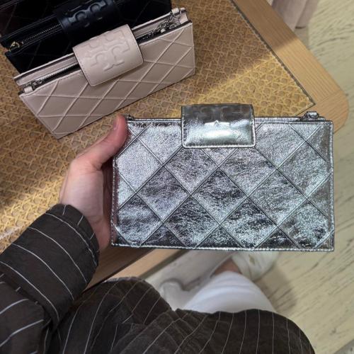 MINI FLEMING METALLIC CROSSBODY