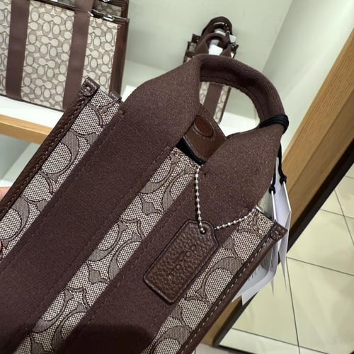 Smith Mini Tote Bag In Signature Jacquard