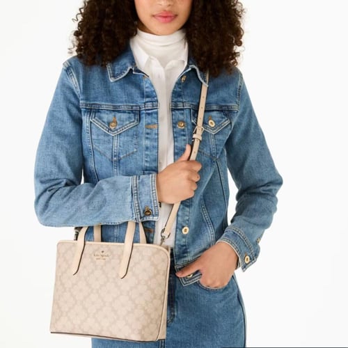 Signature Spade Flower Small Tote