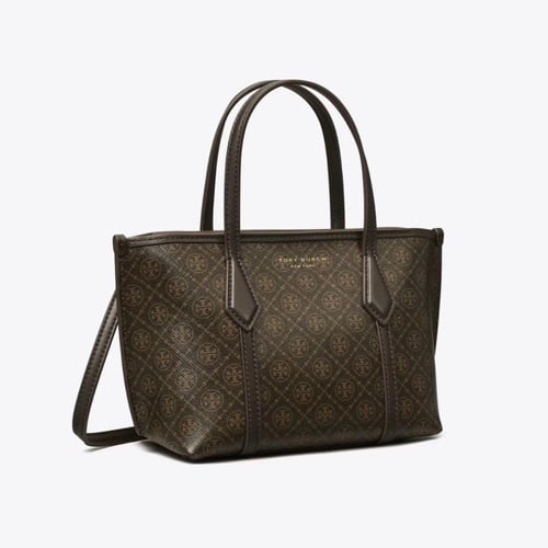 MINI PERRY COATED CANVAS TOTE