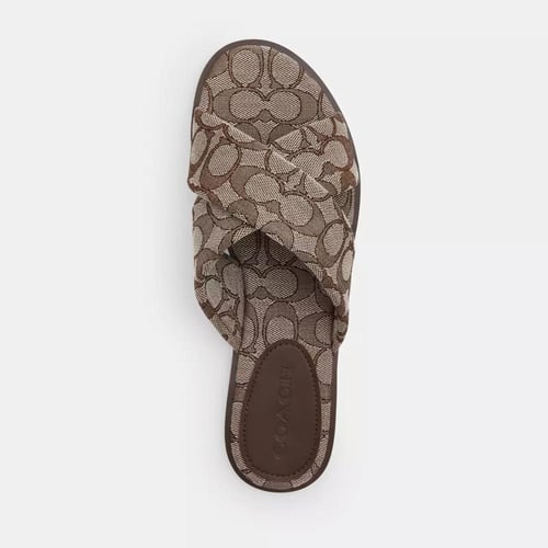 Link Criss Cross Slide In Signature Jacquard