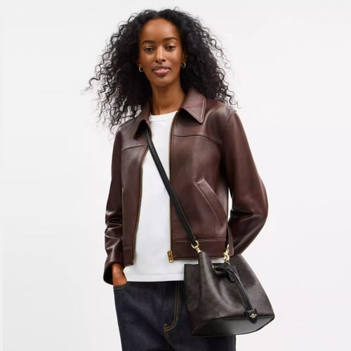 Rowan Bucket Bag In Signature Canvas