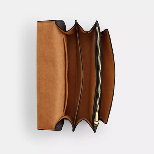 Klare Crossbody Bag In Blocked Signature Canvas