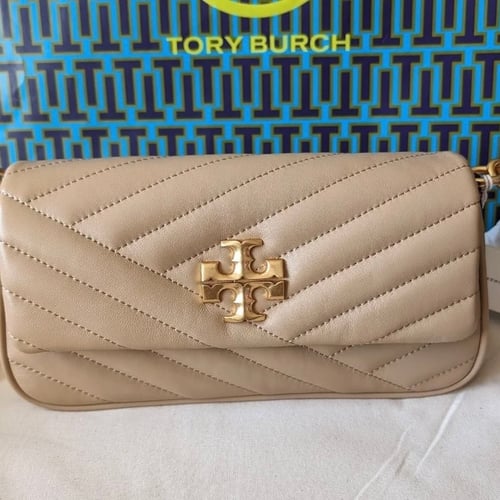 SMALL KIRA CHEVRON FLAP SHOULDER BAG