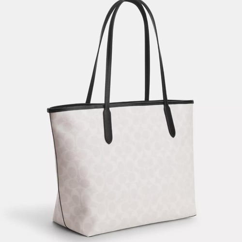 City Tote In Signature Canvas