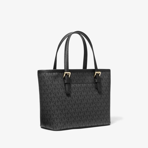 Jet Set Travel Extra-Small Logo Top-Zip Tote Bag